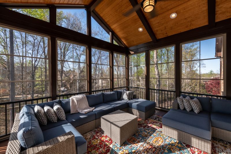 Sunroom in a residential setting